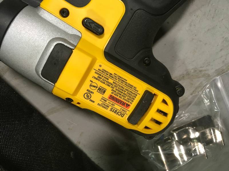 DEWALT 12-Volt MAX Lithium-Ion Cordless 14 in. Impact Driver TOOL ONLY  in working condition