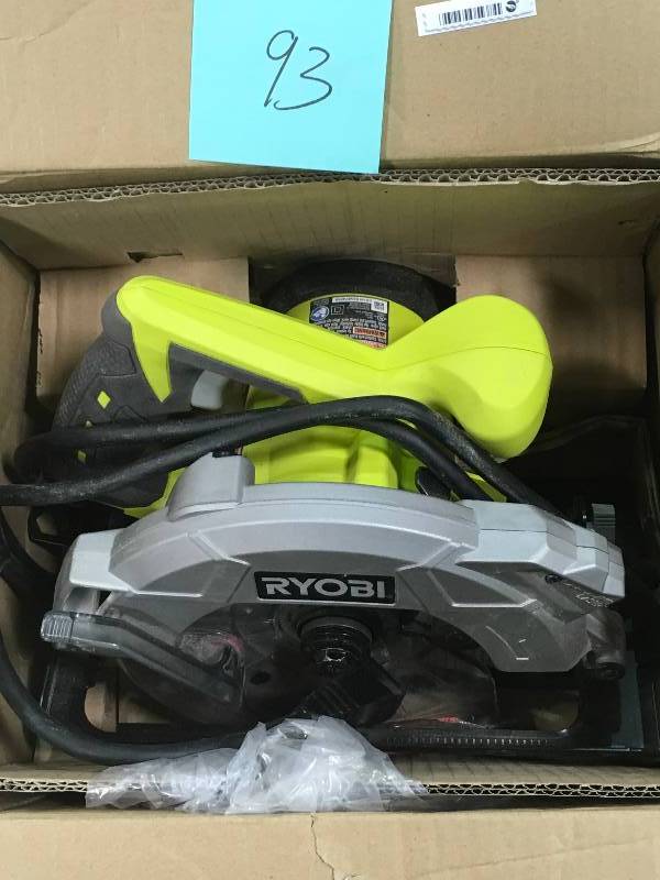 Ryobi 14 Amp 7-14 in. Circular Saw with Laser  in working condition