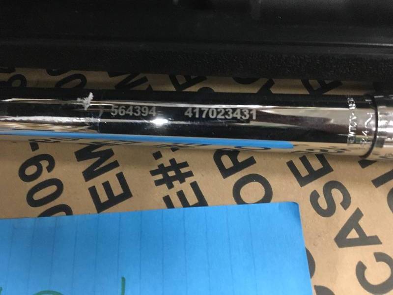 lot 101 image: Husky 20-100 ft. lbs. 38 in. Drive Torque Wrench in working condition