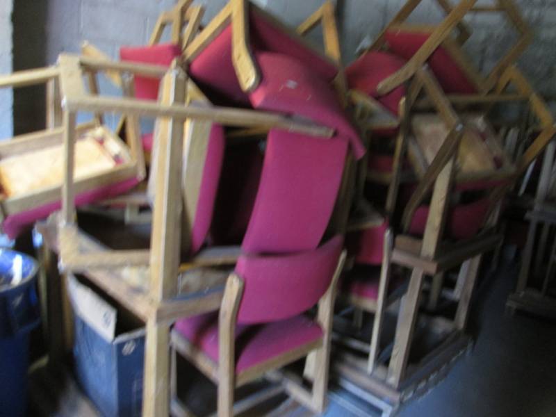 4 Tables, 42 x 42 inch and matching...