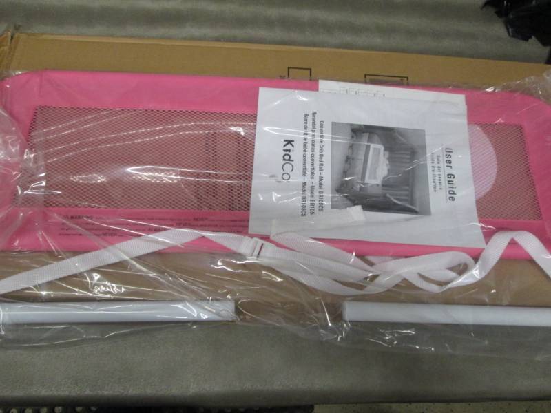 lot 33 image: KidCo Convertible Crib Bed Rail Pin...