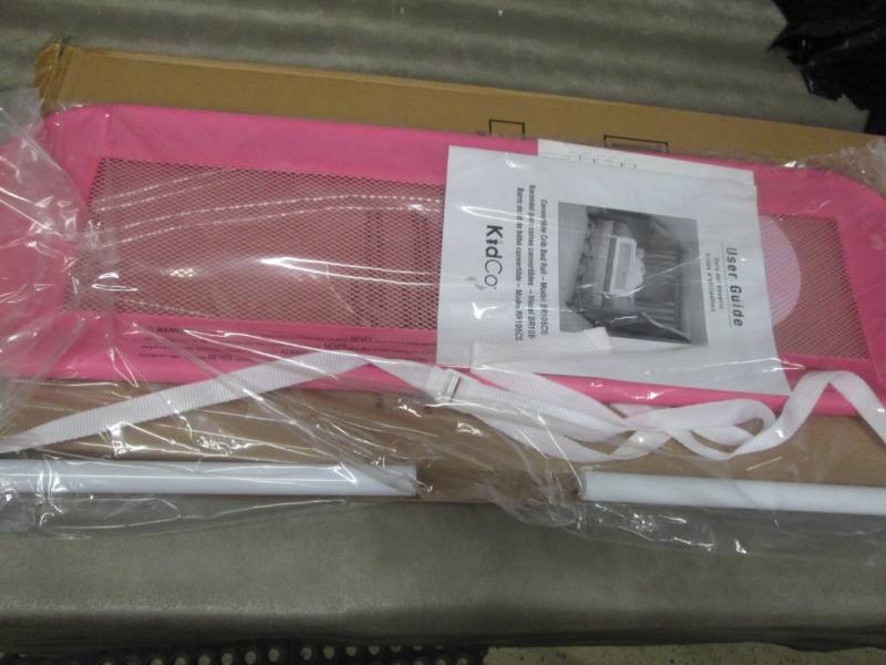 lot 35 image: KidCo Convertible Crib Bed Rail Pin...