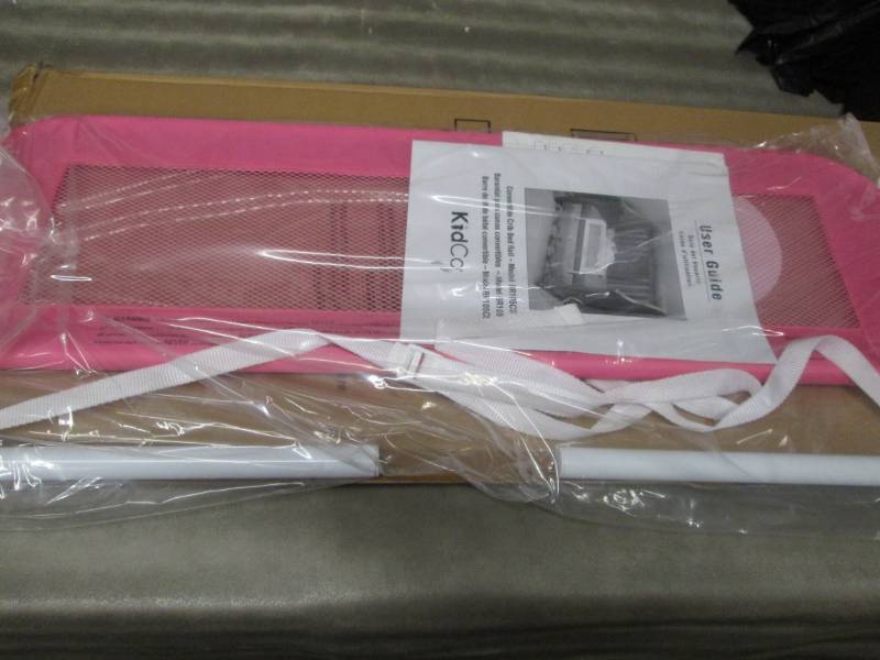 lot 39 image: KidCo Convertible Crib Bed Rail Pin...
