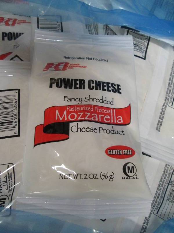 lot 61 image: Large Case of Power Cheese Shredded...