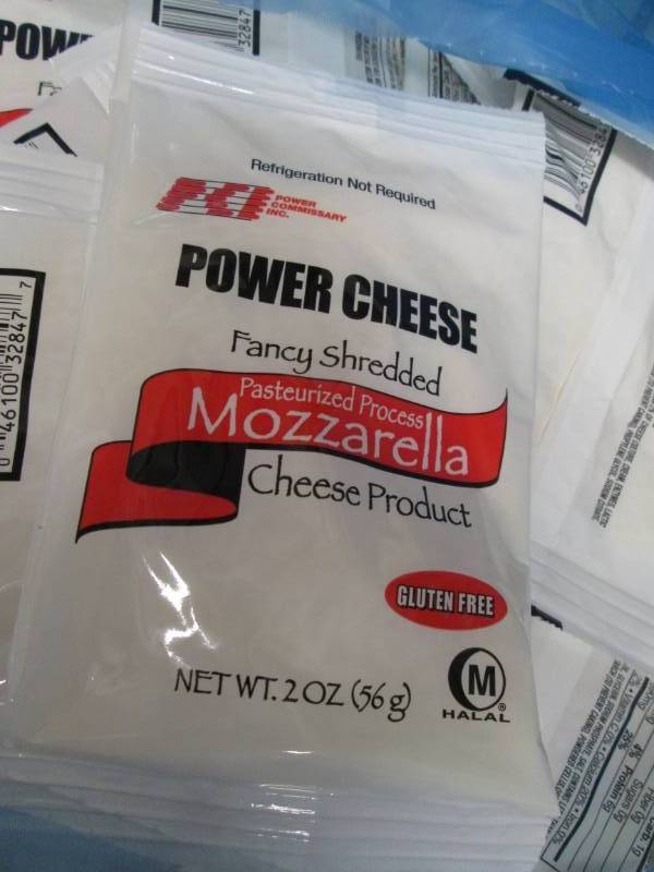 lot 63 image: Large Case of Power Cheese Shredded...