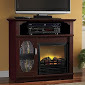 lot 100 image: Media Storage Electric FireplaceMan...