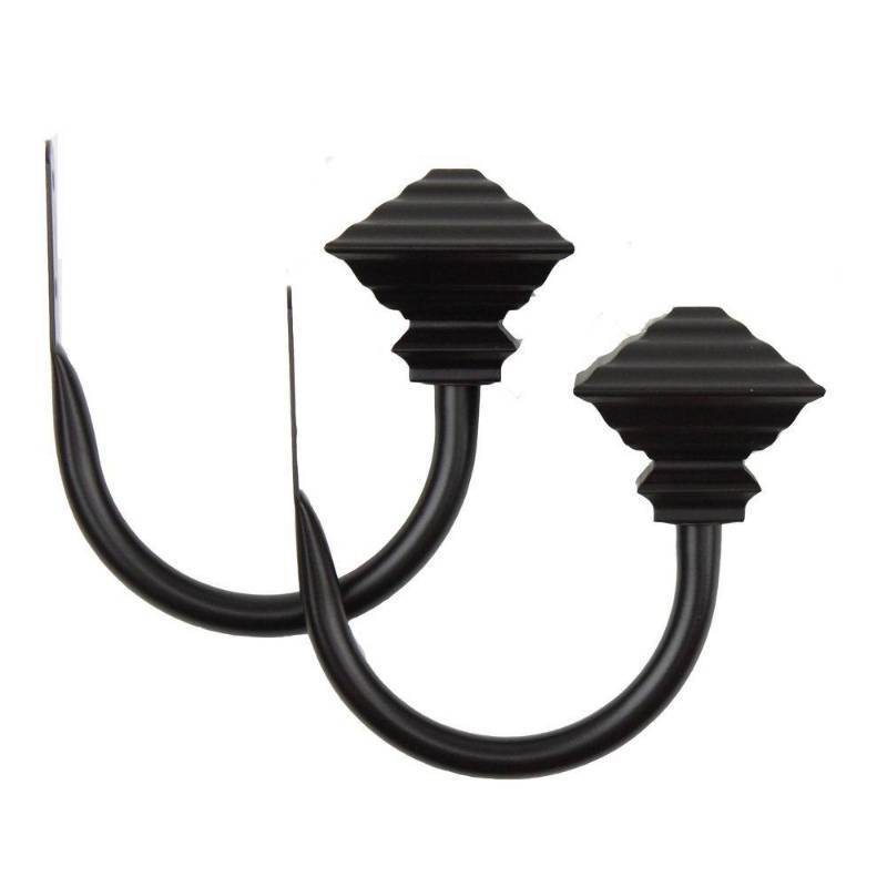 lot 215 image: Rod Desyne Quad Holdback Pair in Bl...