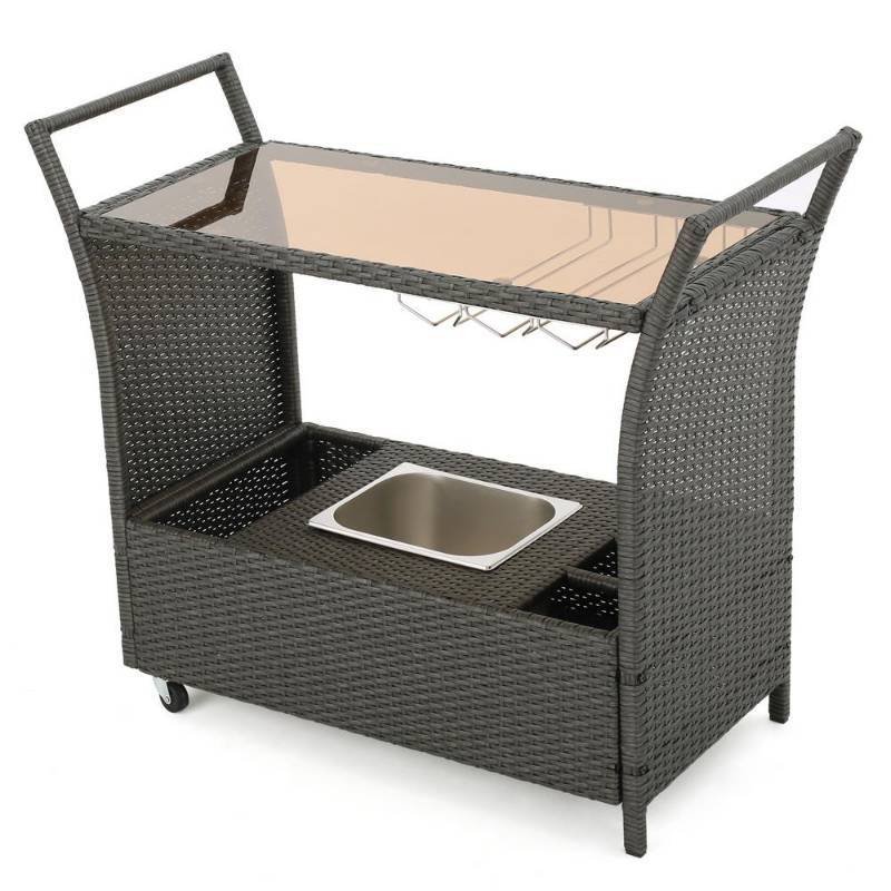 lot 239 image: Noble House Bahama Wicker Outdoor S...