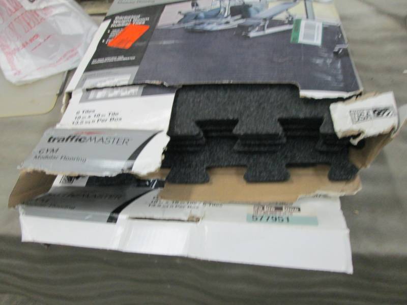 lot 168 image: 2 Cases TrafficMaster Ebony 37 in. ...
