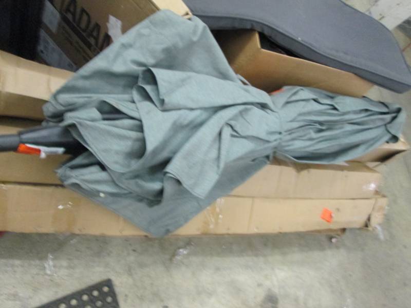 lot 207 image: Hampton Bay 11 ft. Aluminum Patio U...