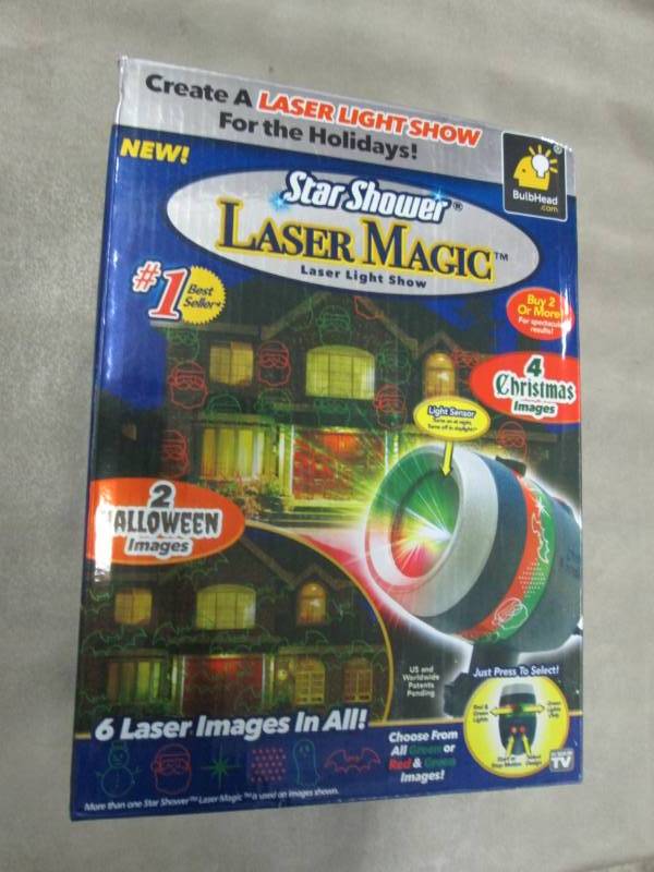 lot 255 image: Star Shower Laser Magic Laser Light...