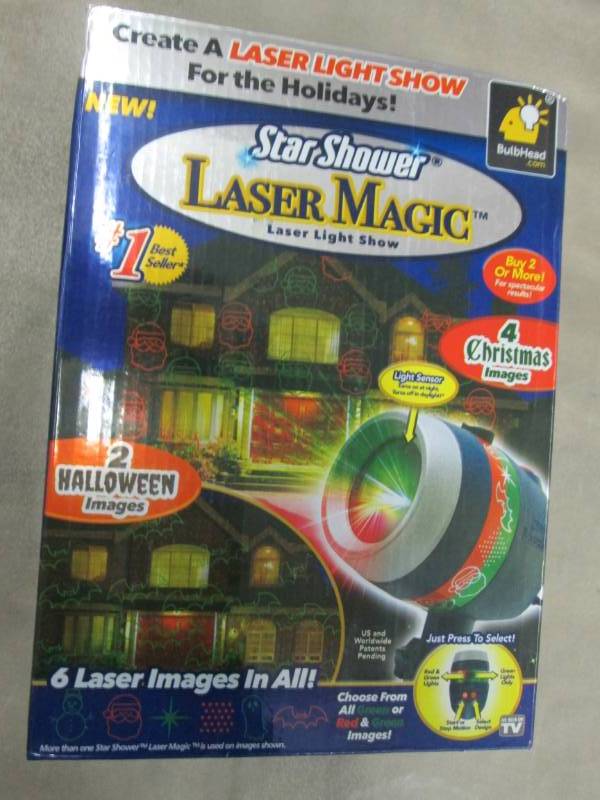 lot 256 image: Star Shower Laser Magic Laser Light...
