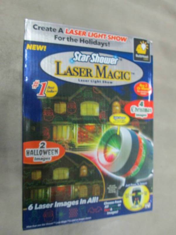 lot 257 image: Star Shower Laser Magic Laser Light...