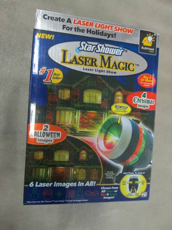 lot 258 image: Star Shower Laser Magic Laser Light...