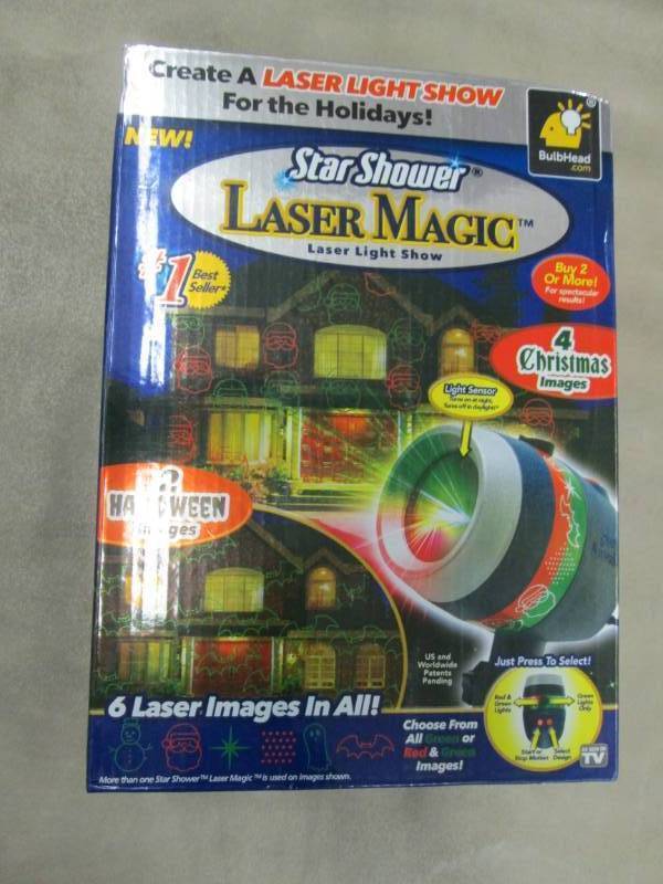 lot 259 image: Star Shower Laser Magic Laser Light...