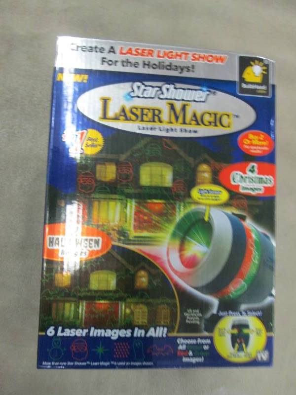 lot 260 image: Star Shower Laser Magic Laser Light...