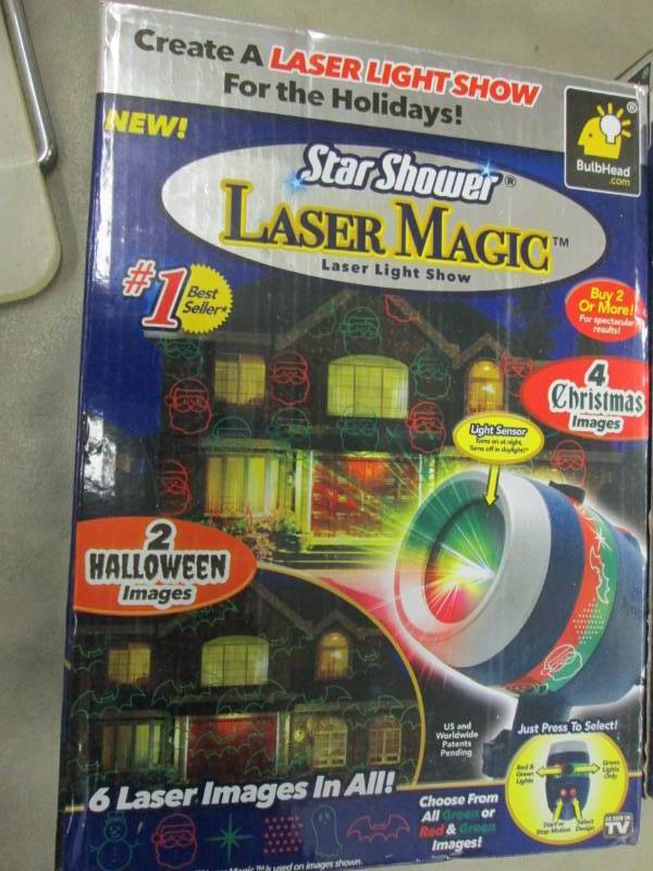 lot 264 image: Star Shower Laser Magic Laser Light...