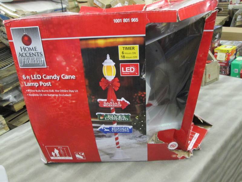 lot 276 image: Home Accents Holiday 72 in. Holiday...