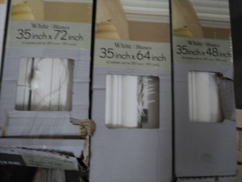 3- 35 wide blinds various lengths...