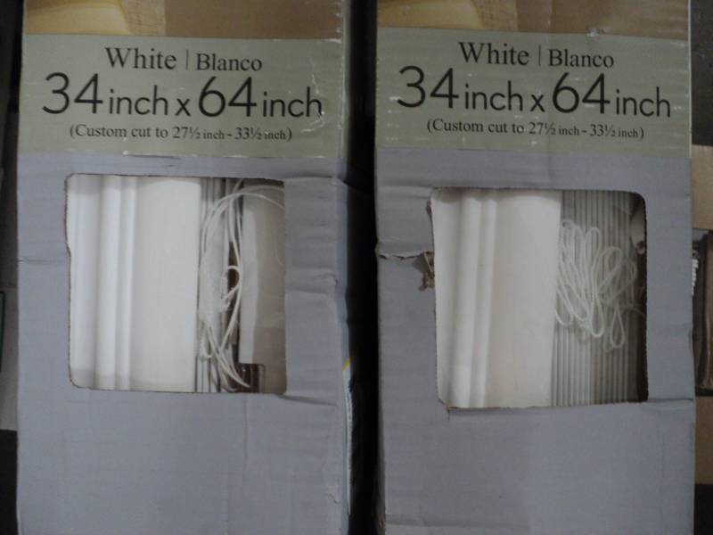 2- 34 x 64 blinds...