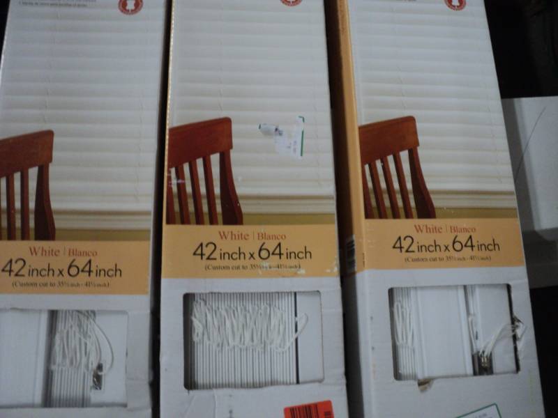 3- 42 x 64 blinds...