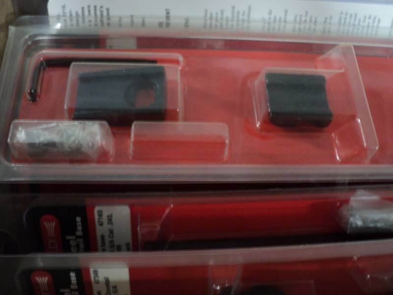 box of 10 redfield all steel rotary...