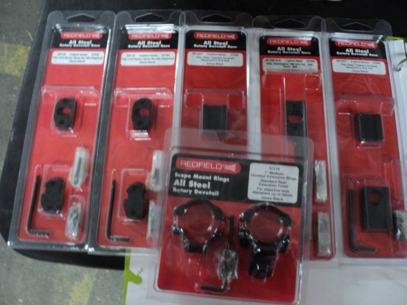 box of misc redfield -see all pictu...