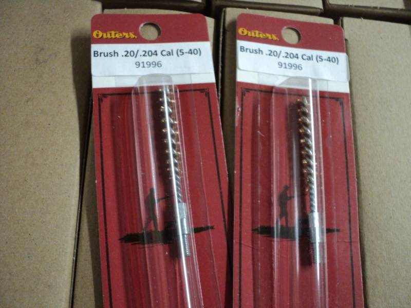 10 boxes of outers rifle bore brush...