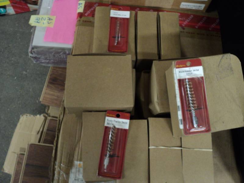 4 boxes .50 cal, 1 box outers brush...