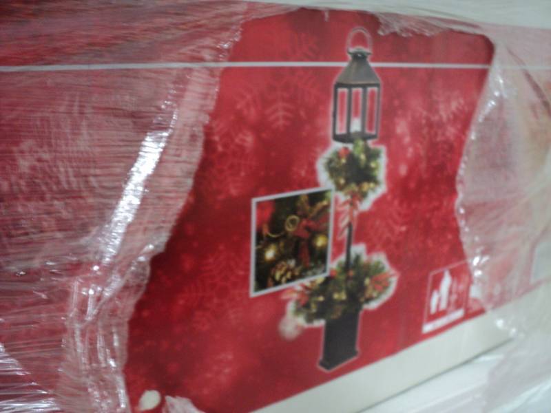 4 ft led prelit lantern porch tree...