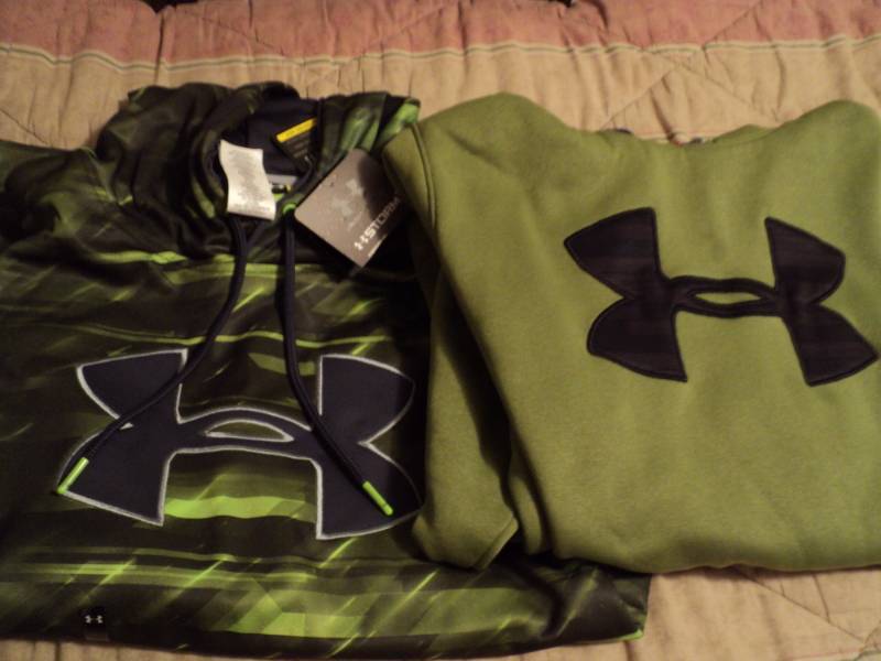 new Under Armour size M and size L ...