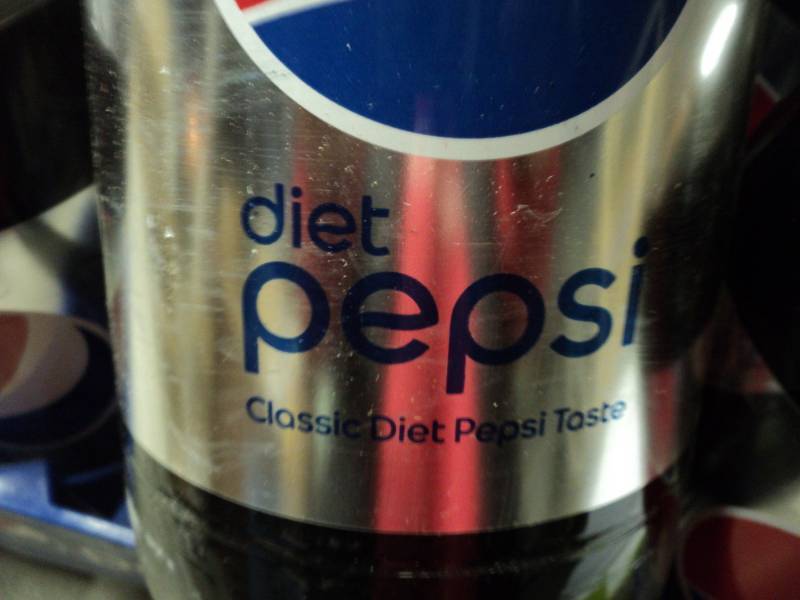 8 pak - 2 liter bottles of Diet Pep...