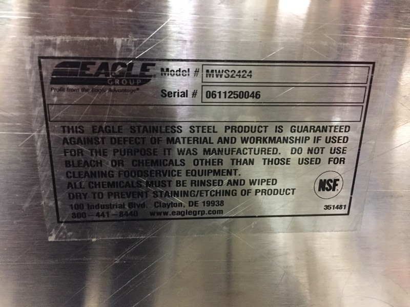 lot 40 image: SS Microwave Shelf