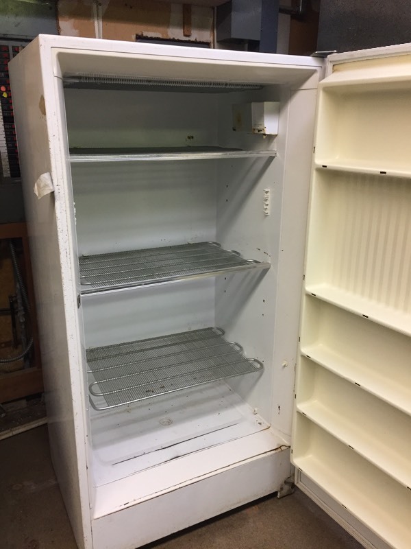lot 43 image: Upright Freezer