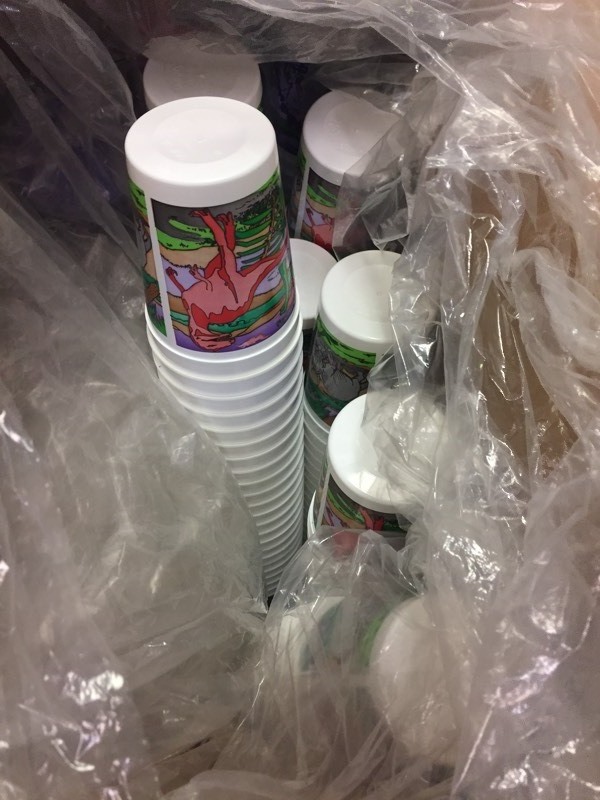 lot 83 image: Kids To Go Boxes & Plastic Cups