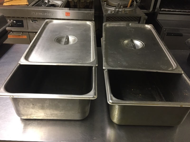 lot 91 image: Metal Pans with Lids