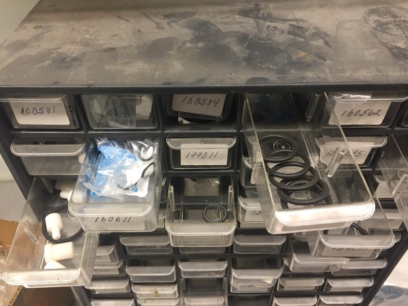 lot 149 image: Parts Organizer - O Rings