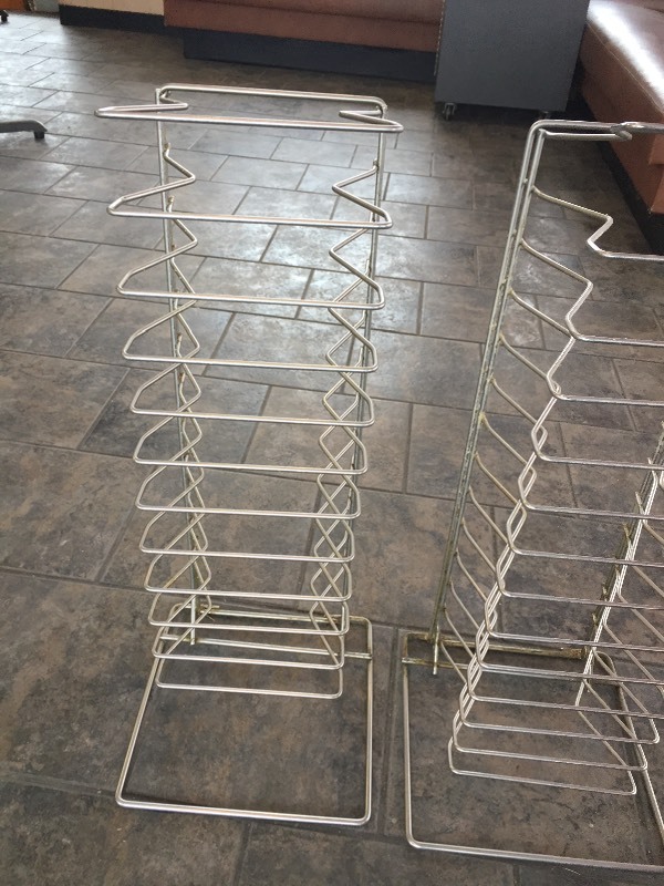 lot 169 image: Pizza Pan Racks