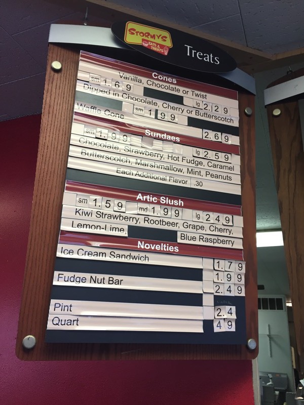 lot 188 image: Menu Boards