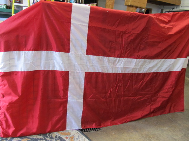 lot 139 image: HUGE Denmark Flag