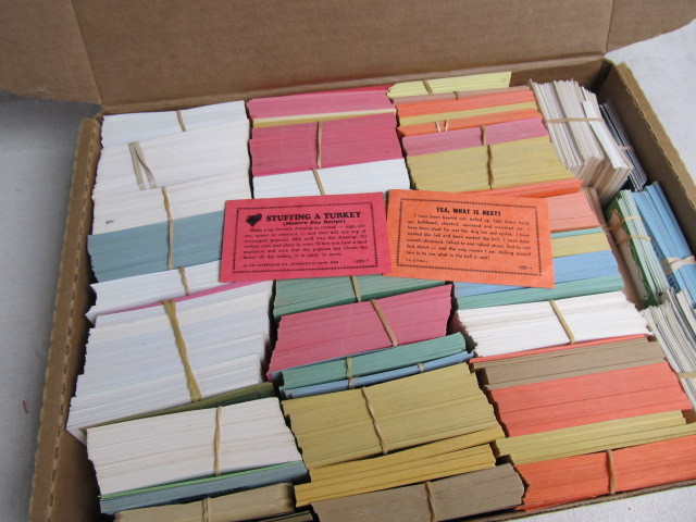 lot 156 image: Massive Lot of Vintage 1940s Funny Gag Cards