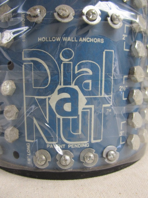 lot 162 image: Vintage DIAL-A-NUT Hardware Organizer wHardware
