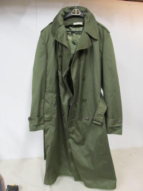 lot 50 image: Vintage Korean War Era Wool-Lined Long Jacket