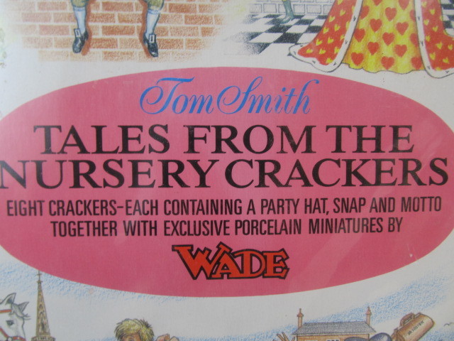 lot 128 image: WADE Figures wSealed Tom Smith Tales of The Nursery Crackers