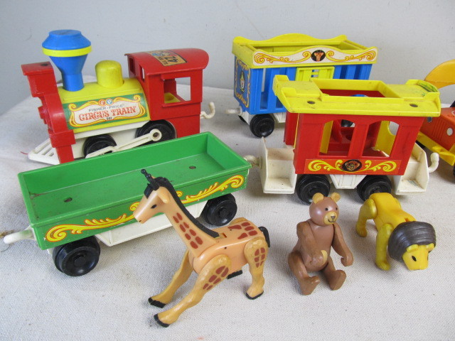 lot 127 image: Vintage Fisher Price Toys
