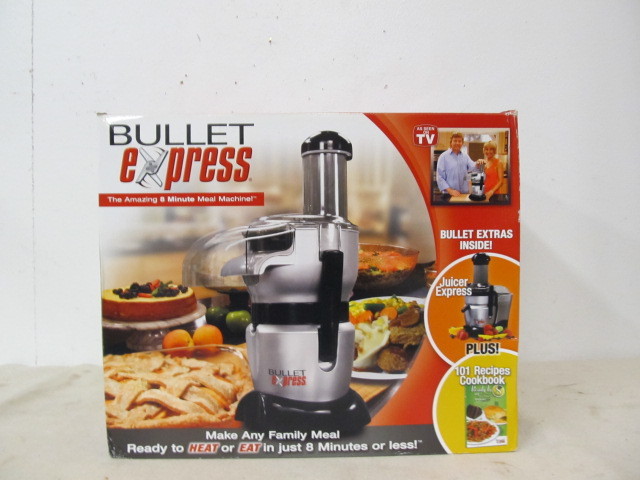 lot 116 image: BULLET EXPRESS Amazing 8 Minute Family Meal Machine