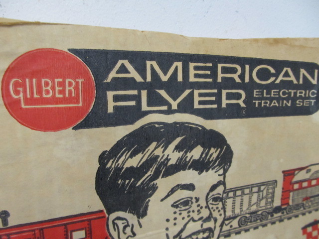 lot 213 image: Vintage American Flyer Electric Train Set in Original Box
