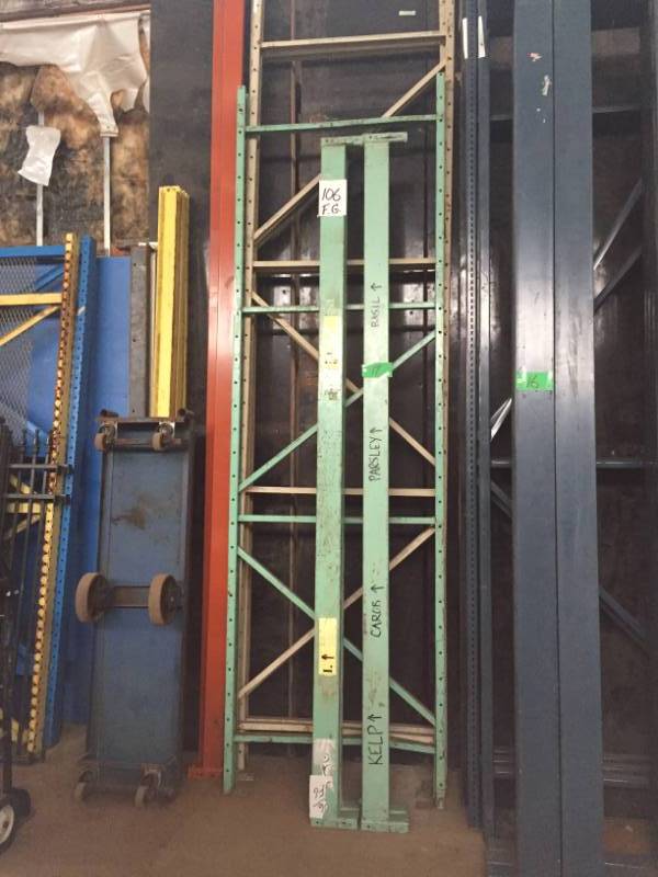 lot 17 image: Frick Gallagher Pallet Rack