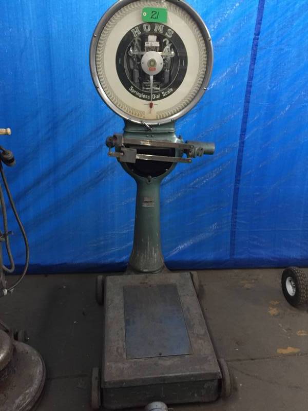 lot 21 image: Homs Platform Springless Dial Scale