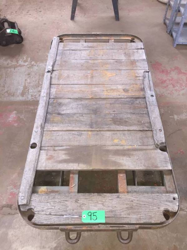 lot 95 image: Large, heavy duty Warehouse Cart